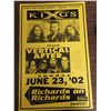 Image 1 : Kings X Concert Advertisement Poster
