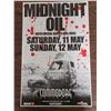 Image 1 : Midnight Oil Concert Advertisement Poster