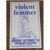 Image 1 : Violent Femmes Concert Advertisement Poster