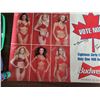 Image 3 : Miss Hooters Canada Signed Poster