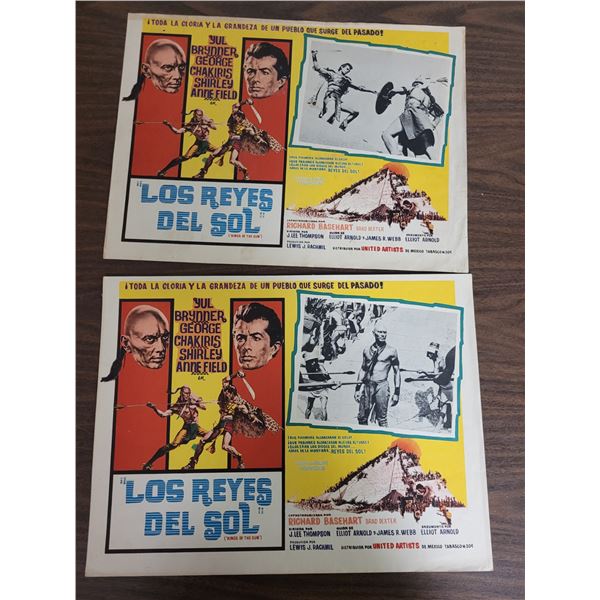 Los Reyes Del Sol Movie Lobby Card