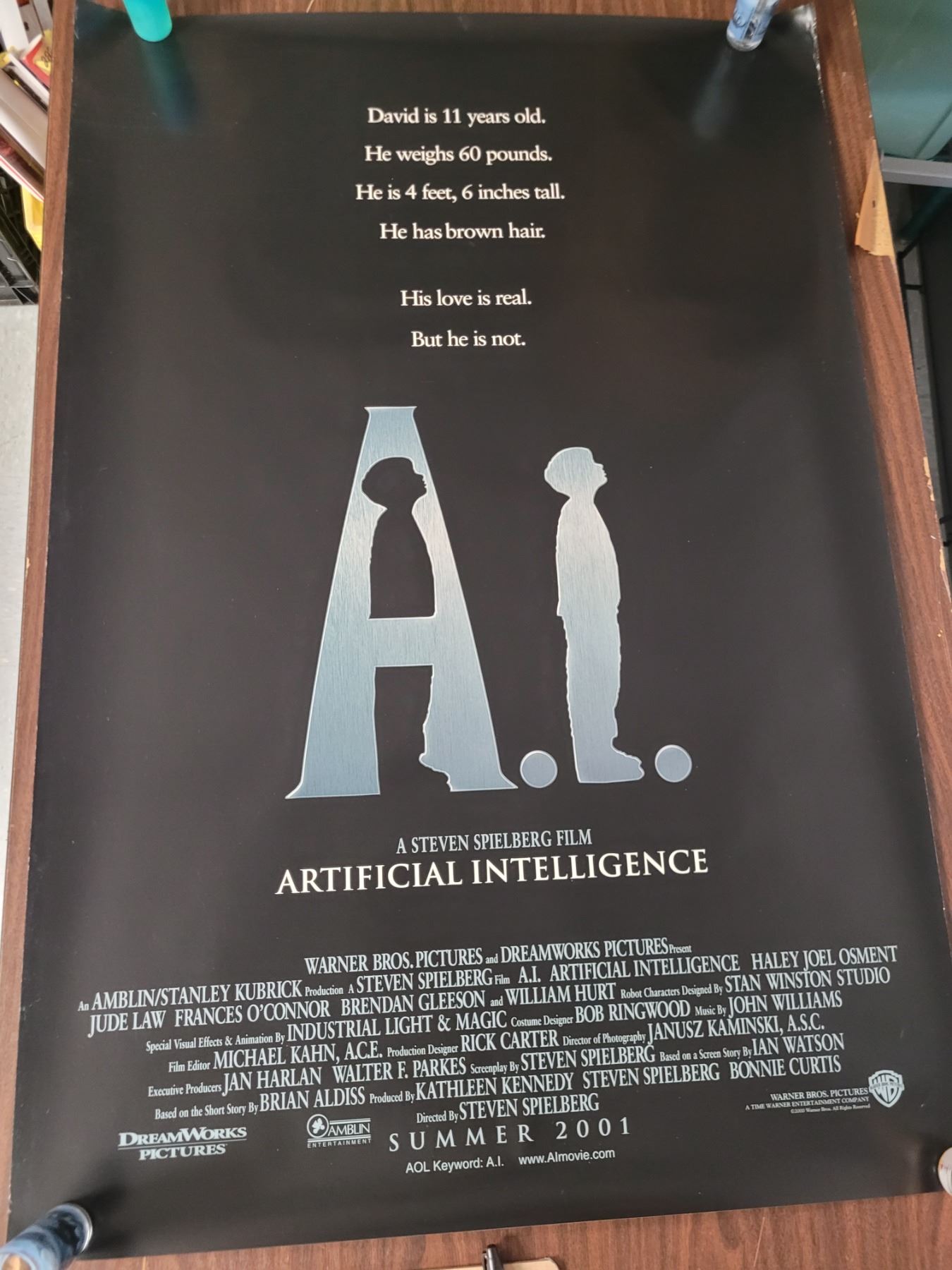 Aithe Movie Poster A.I. Movie Poster - Double Sided - One Sheet
