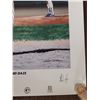 Image 8 : Lithograph of Org Painting " Glory Daze" - Nolan Ryan Pitching to Babe Ruth - Artist Signed 142/714