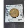Image 1 : 2009 Canada Queen Elizabeth Il Montreal Canadiens $1.00 Coin. EF-40