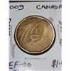 Image 2 : 2009 Canada Queen Elizabeth Il Montreal Canadiens $1.00 Coin. EF-40