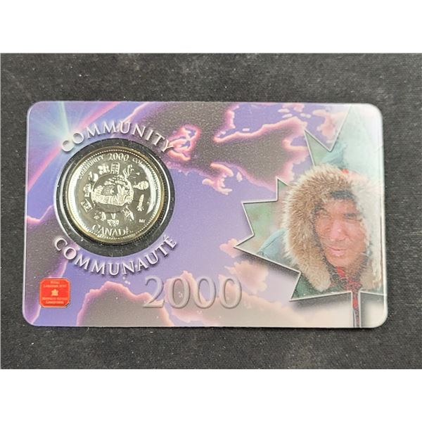 2000 Canada Community 25 Cent Coin (Sealed)