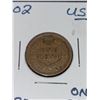 Image 2 : 1902 Usa Indian Head (Brown) One Cent Coin
