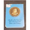 Image 1 : 1973 Franklin Mint London Stock Exchange Solid Bronze Medallion