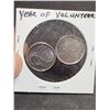 Image 3 : 2001-P Canada Volunteers/Mothers 10 Cent Coin