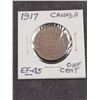 Image 1 : 1917  Canada King George V One Cent Coin