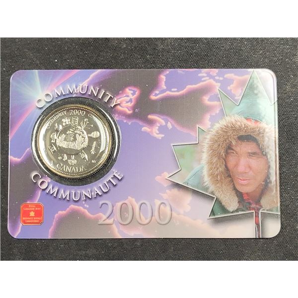 2000  Canada Community 25 Cent Coin (sealed)