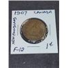 Image 1 : 1907  Canada King Edward Vll One Cent Coin