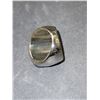 Image 4 : Size 9 Ring Could Be Silver With Large Topaz-IIke Setting & Maybe Diamonds