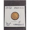 Image 1 : 1972  Mexico 5 Centavos Coin