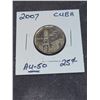 Image 1 : 2007  Cuba 25 Centavos Coin