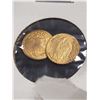 Image 1 : Lot of 2 Small IIberty Gold USA Coins