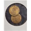 Image 3 : Lot of 2 Small IIberty Gold USA Coins