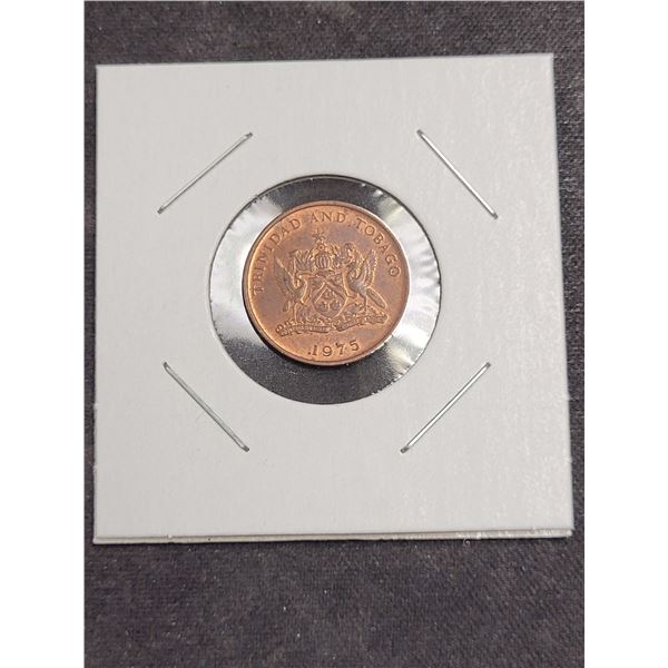 1975 Trinidad And Tobago 1 Cent Coin