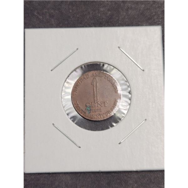 1972 Trinidad and Tobago 10th Anniversary of Independence 1 Cent
