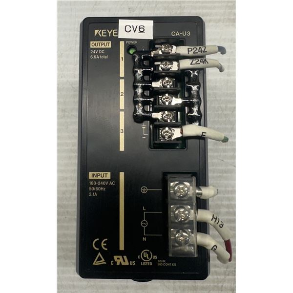 Keyence #CA-U3 Power Supply