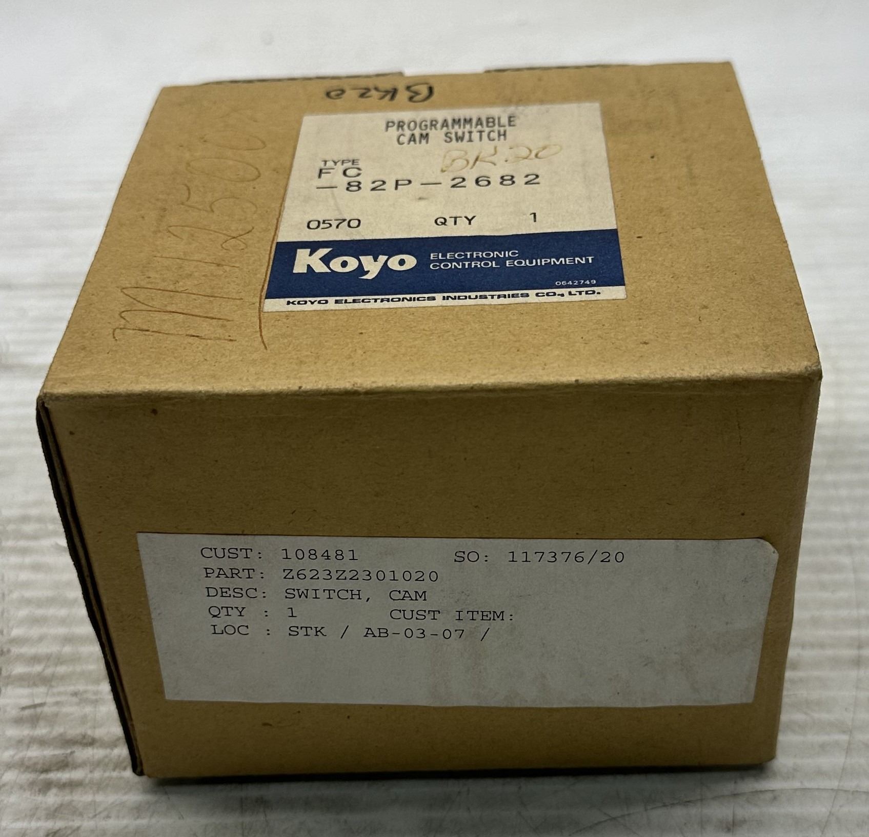 Programmable Cam Controller Koyo #FC-80P-C-1 Digital Programmable Cam Controller Switch Absolute ...