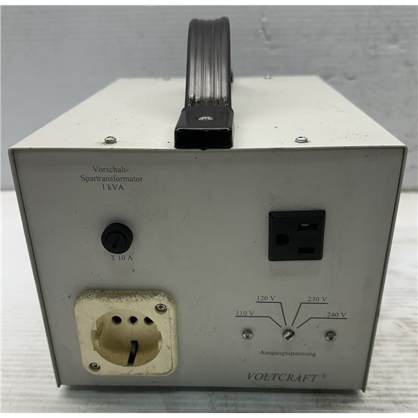 Voltcraft #18166 Vorschalt-Spartransformator 1KVA Transformer