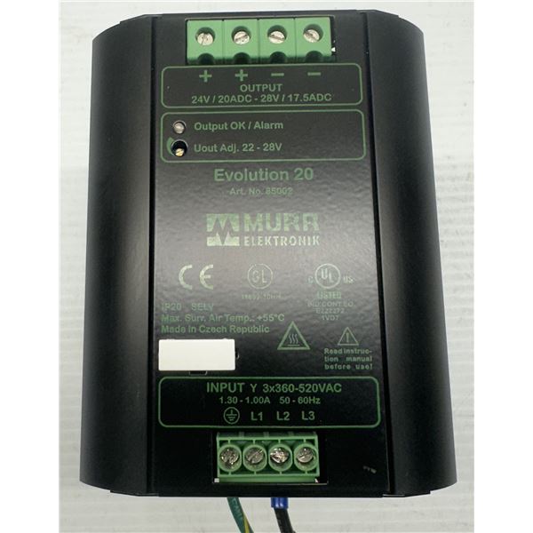 Murr Elektronik #85002 Evolution 20 Power Supply
