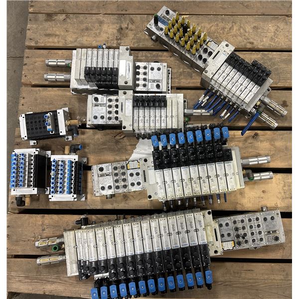 Lot of Misc. Festo Valve Units as Pictured