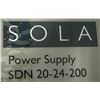 Image 8 : Sola #SDN 20-24-200 Power Supply