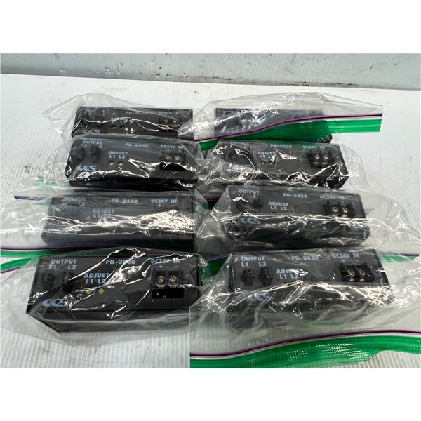 Lot of (8) CCS Inc. #PB-2430