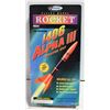 Image 1 : FLYING MODEL ROCKET SET ALPHA 111 IN BOX-ESTATE