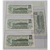 Image 2 : 4 CONSECUTIVE 1973 CANADA $1 BILLS UNC