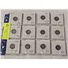 Image 2 : 92.5 % CANADA SILVER NICKELS 1907-1920