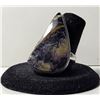 Image 1 : 18) NATURAL PEAR SHAPED FLOURITE SIZE 7.5 RING