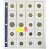 Image 2 : 20 VARIOUS WORLD COINS