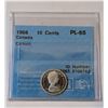 Image 2 : 1966 CCCS CERTIFIED PL-65 SILVER DIME