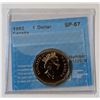Image 2 : 1992 CCCS CERTIFIED SP-67 ONE DOLLAR COIN