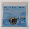 Image 2 : 1997 CCCS CERTIFIED SP-68 DIME