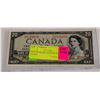 Image 1 : 1954 CANADIAN $20 BANK NOTE N/E 0594609