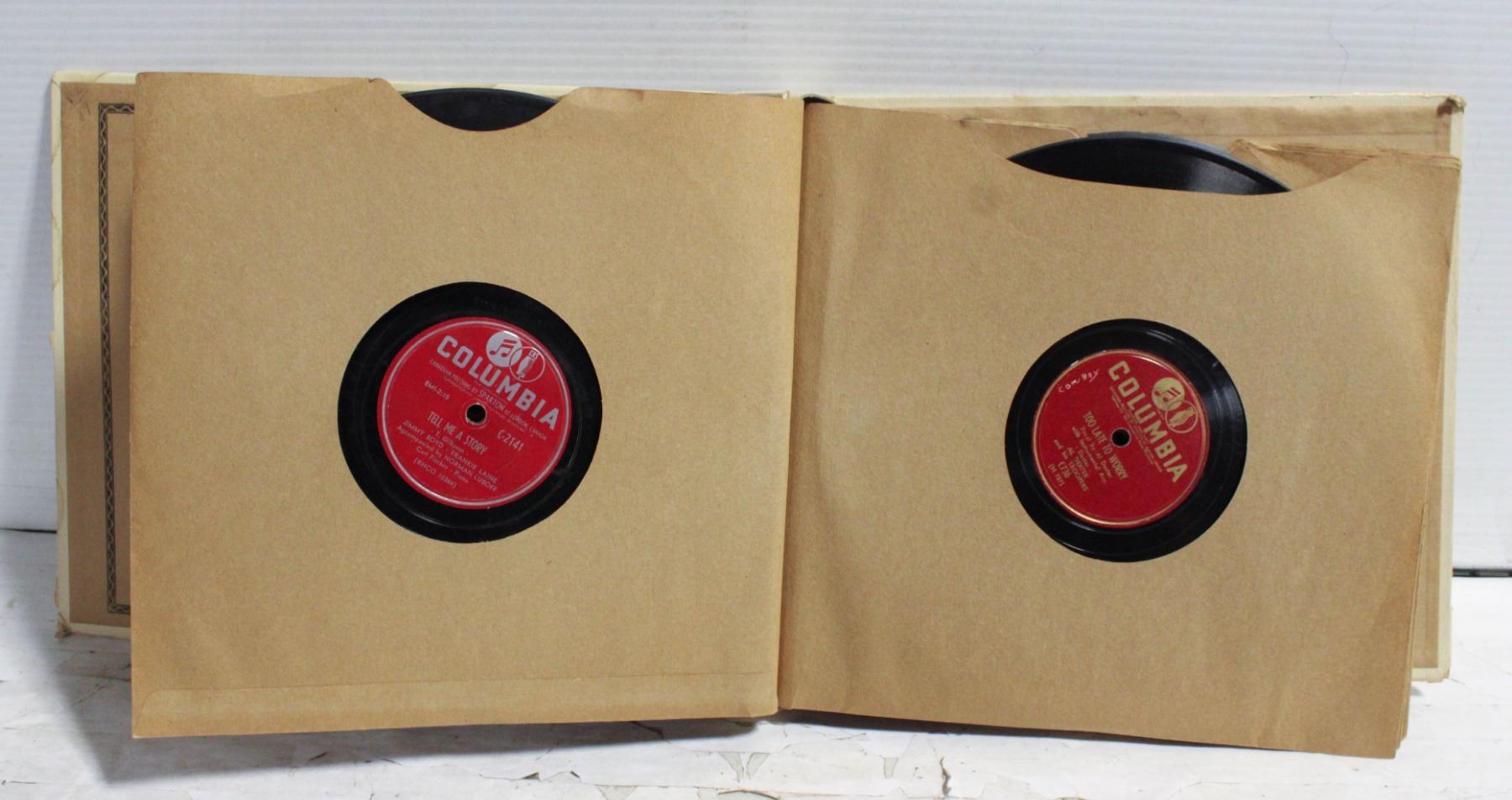 12 VINTAGE LP RECORDS IN ALBUM