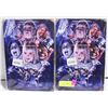 Image 1 : 2 PCS POLTERGEIST VINTAGE METAL TIN SIGN