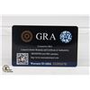 Image 2 : #1372-HAND SET 3CT GRA CERTIFIED ROUND BRILLIANT