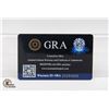 Image 2 : #1375-1.80 CT TW GRA CERTIFIED ROUND BRILLIANT CUT