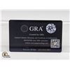 Image 2 : #1378-1.00 CT TW GRA CERTIFIED ROUND BRILLIANT CUT