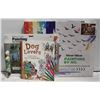 Image 1 : LOT OF 2 PAINT BY NUMBERS SETS W/ COLOURING BOOK