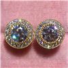 Image 2 : NEW SHINY ROUND STYLE EARRINGS