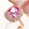 Image 1 : NEW SIZE 7 SQUARE CRYSTAL MICRO INLAID STYLE RING