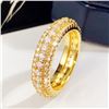 Image 1 : NEW SZ 7 LUXURY FULL INLAID STYLE RING