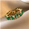 Image 1 : NEW SZ 7 FRENCH RETRO STYLE CRYSTAL RING