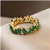 Image 2 : NEW SZ 7 FRENCH RETRO STYLE CRYSTAL RING